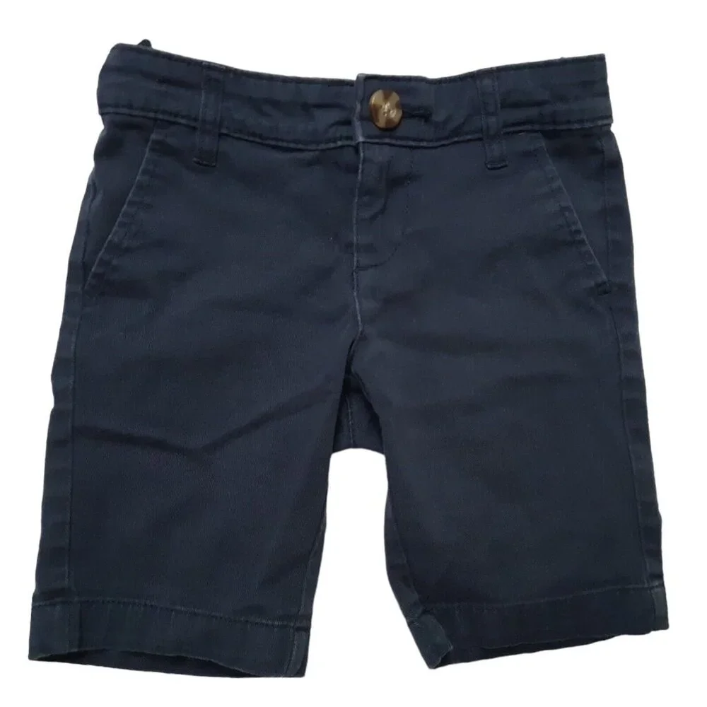 Old Navy Shorts Girls 5‎ Blue Purple Skort Duck Head Jeans Stretch Lot of 4